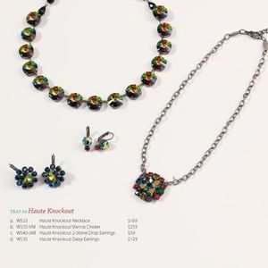 Sabika Haute Knockout Vienna Choker  W335-VM